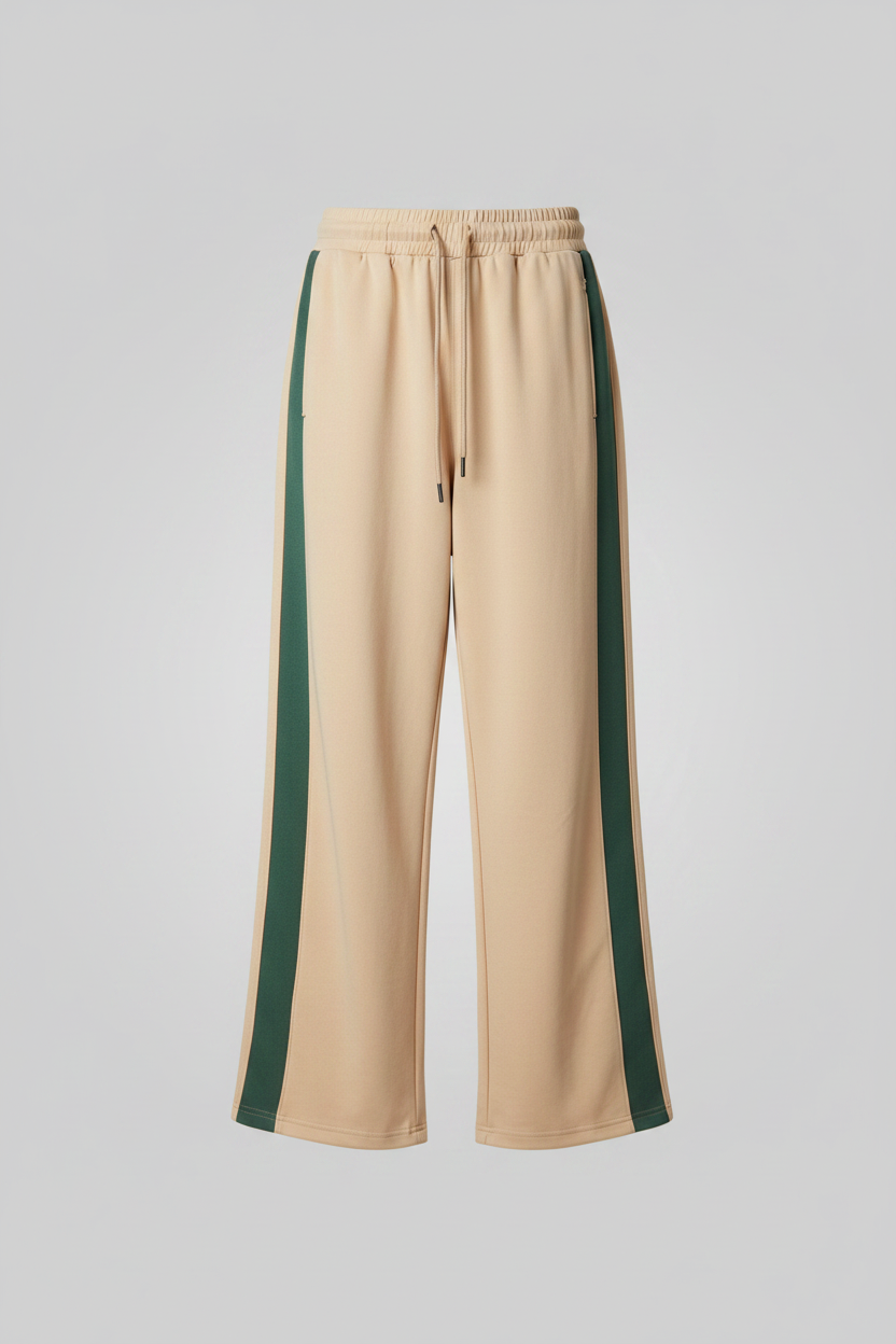 Naminal Crow Lifestyle Pants (Oversize) - Burgundy*White
