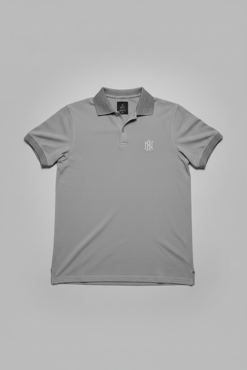 Naminal Basic Casual Polo (Regular) - Grey