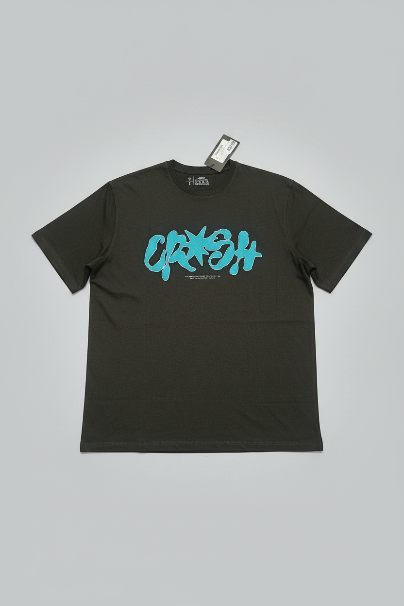 Naminal Graphic Casual T-Shirt (Regular) - Black