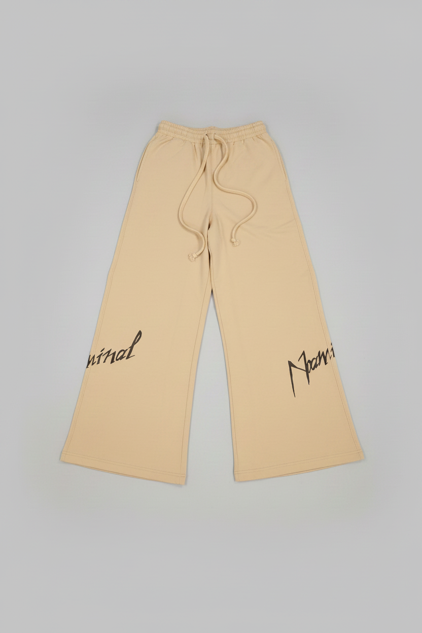 Naminal Crow Lifestyle Pants (Oversize) - Beige