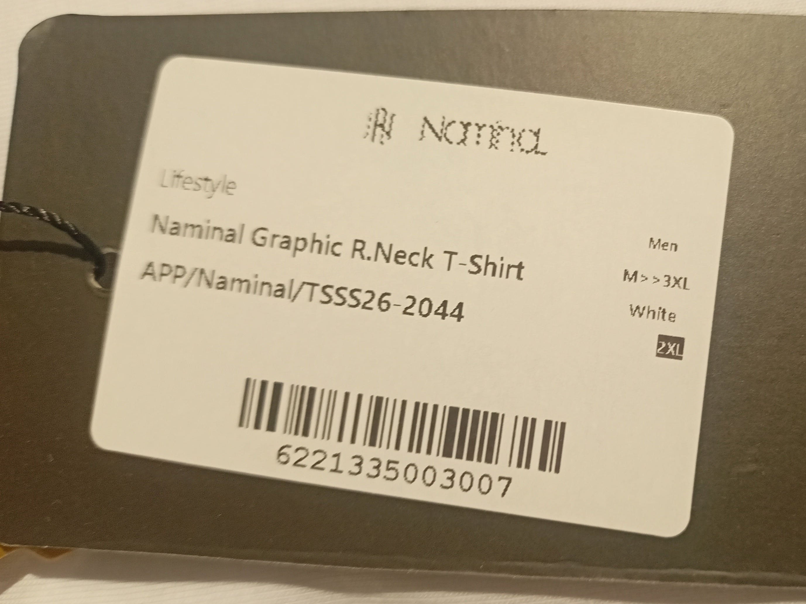Naminal Graphic R.Neck T-Shirt (Regular) - White