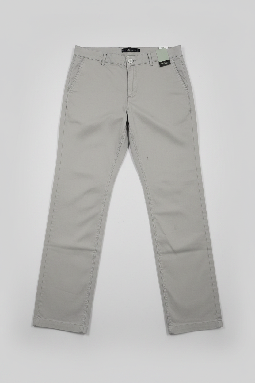 Naminal Basic Casual Pants (Regular) - Sliver