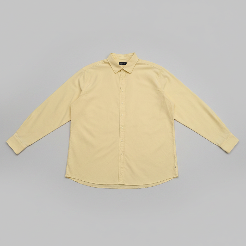 Naminal Basic Casual Shirt (Regular) - Yellow