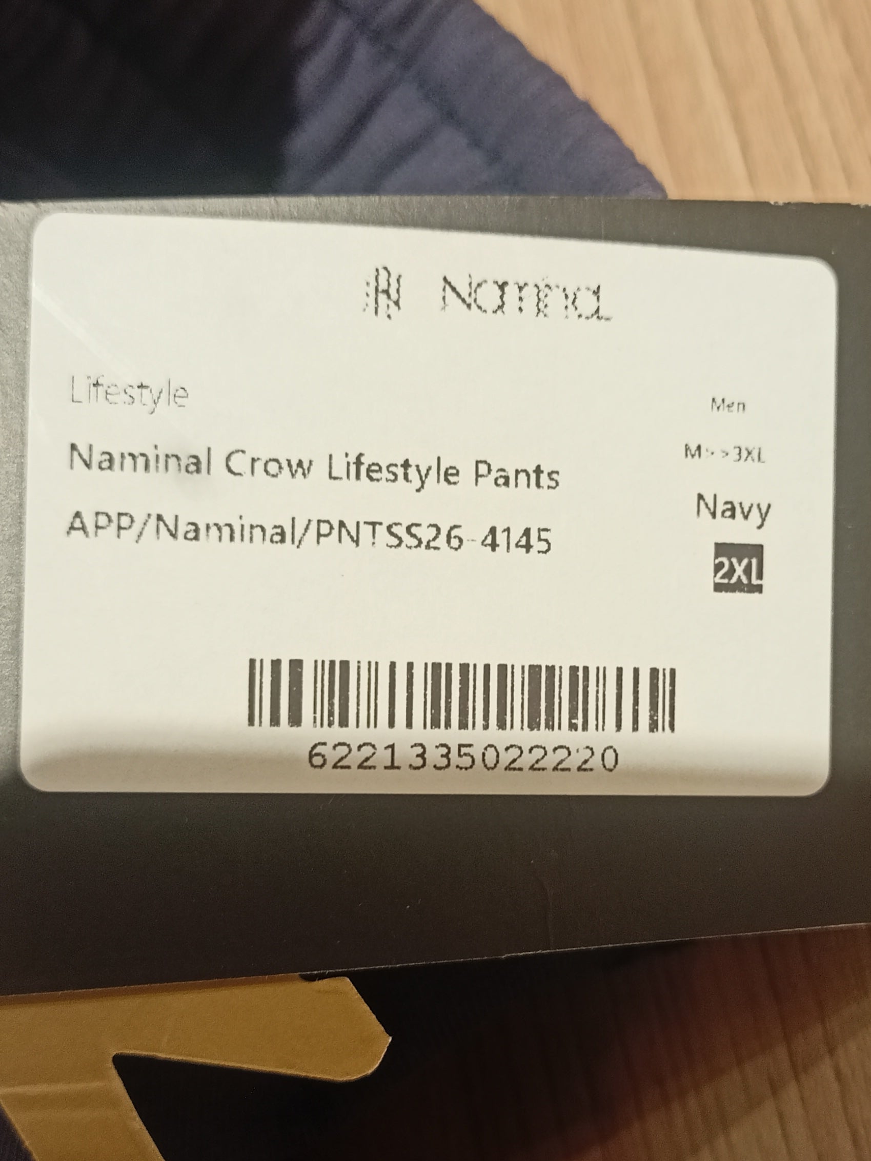Naminal Crow Lifestyle Pants (Regular) - Navy