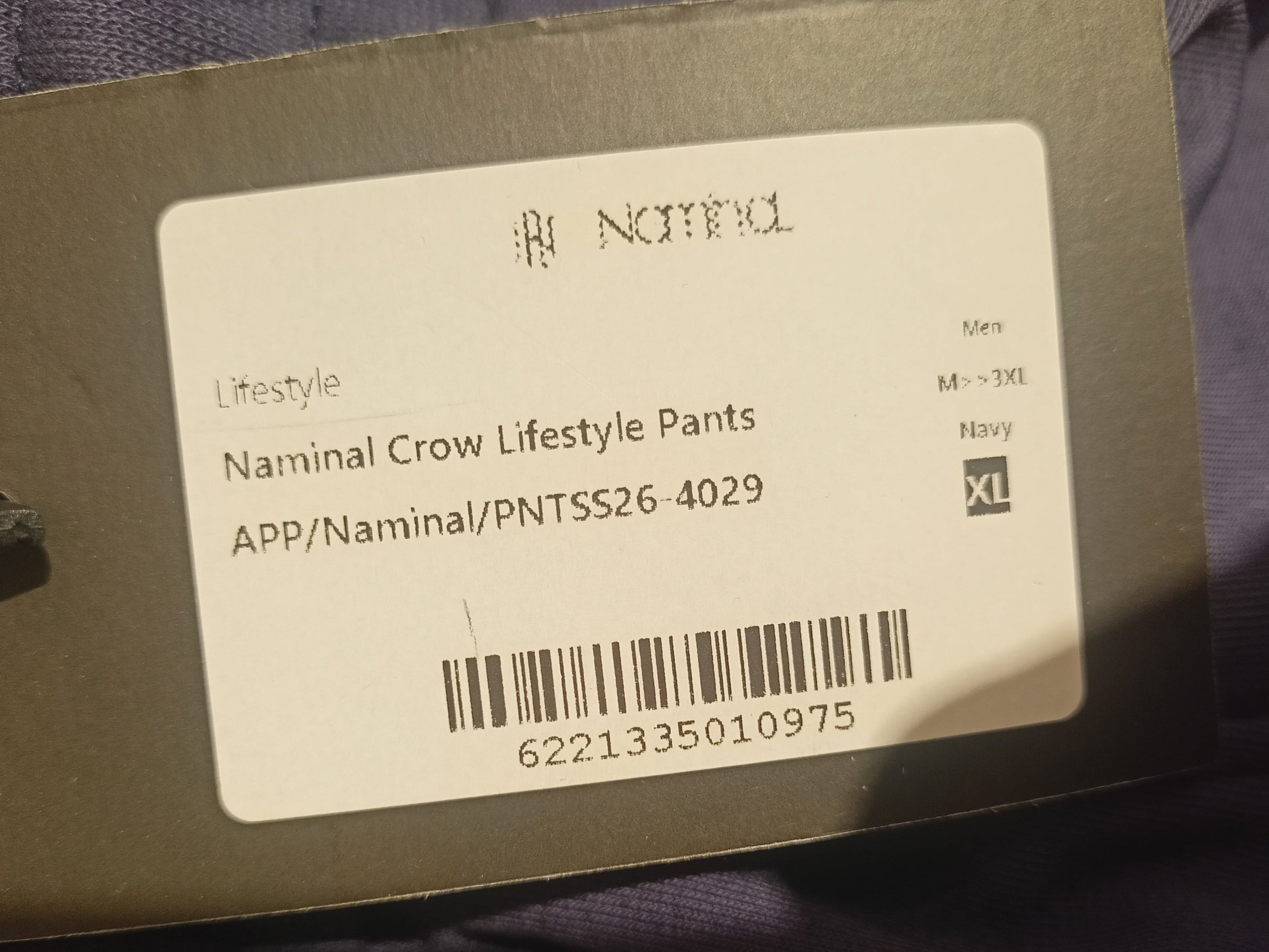 Naminal Crow Lifestyle Pants (Regular) - Navy