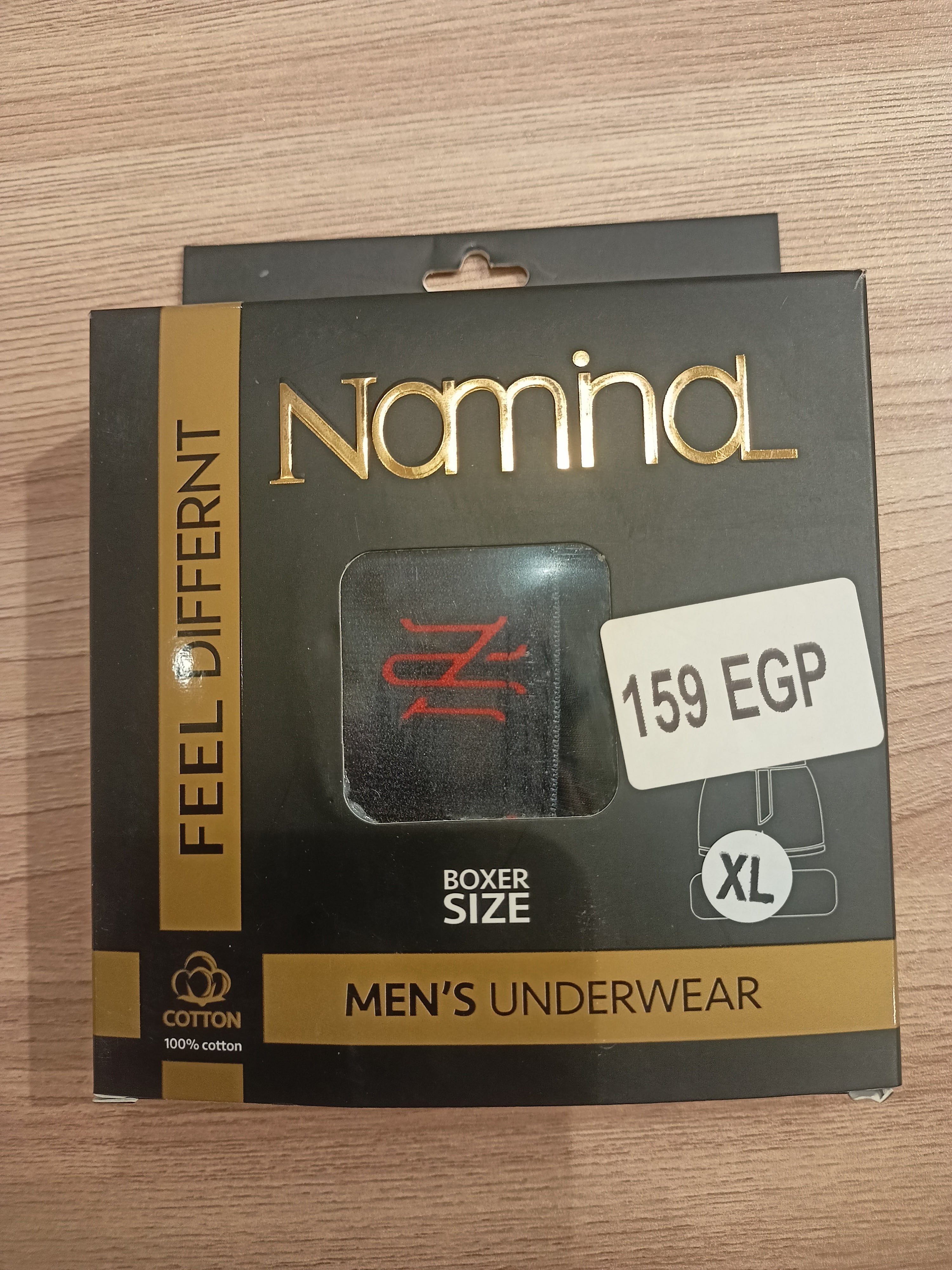 Naminal Basic Underwear Boxer (Regular) - BLACK