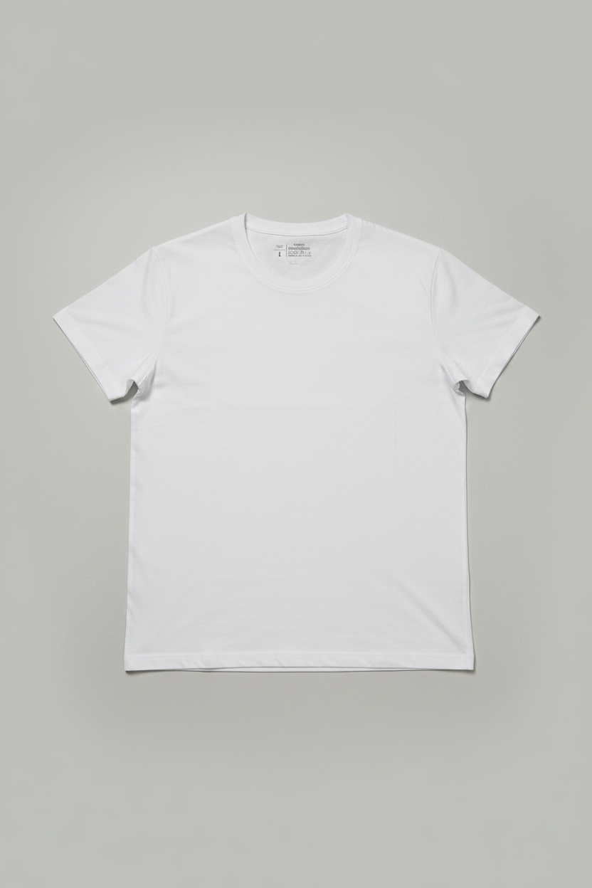 Naminal Basic R.Neck T-Shirt (Slim) - White