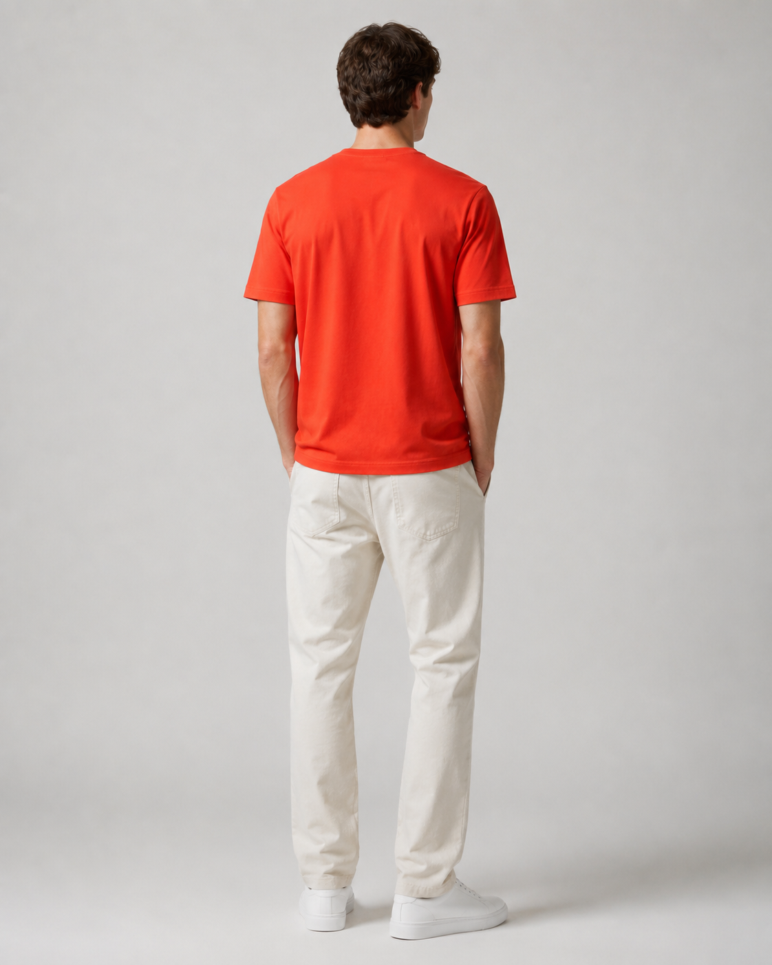 Naminal Graphic Casual T-Shirt (Oversize) - Red
