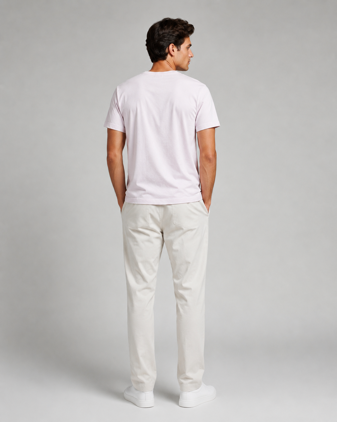 Naminal Graphic Casual T-Shirt (Oversize) - Lavender