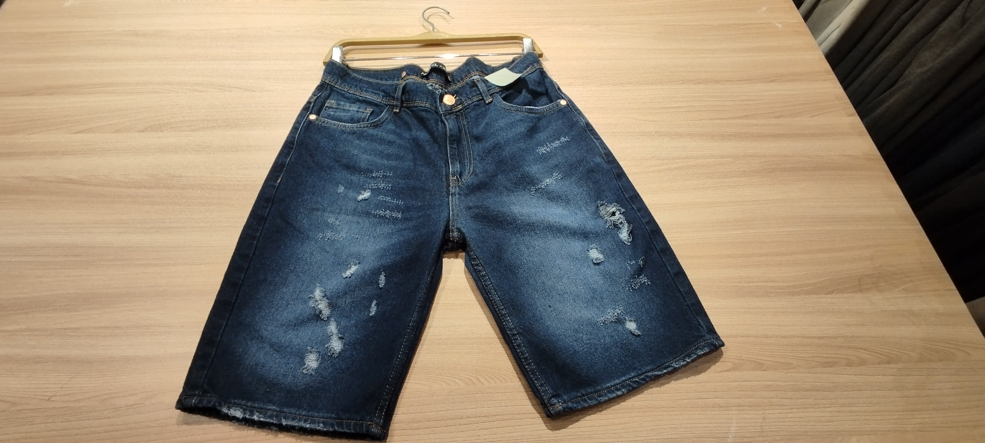 Naminal Denim Casual Short (Relax) - D.Blue