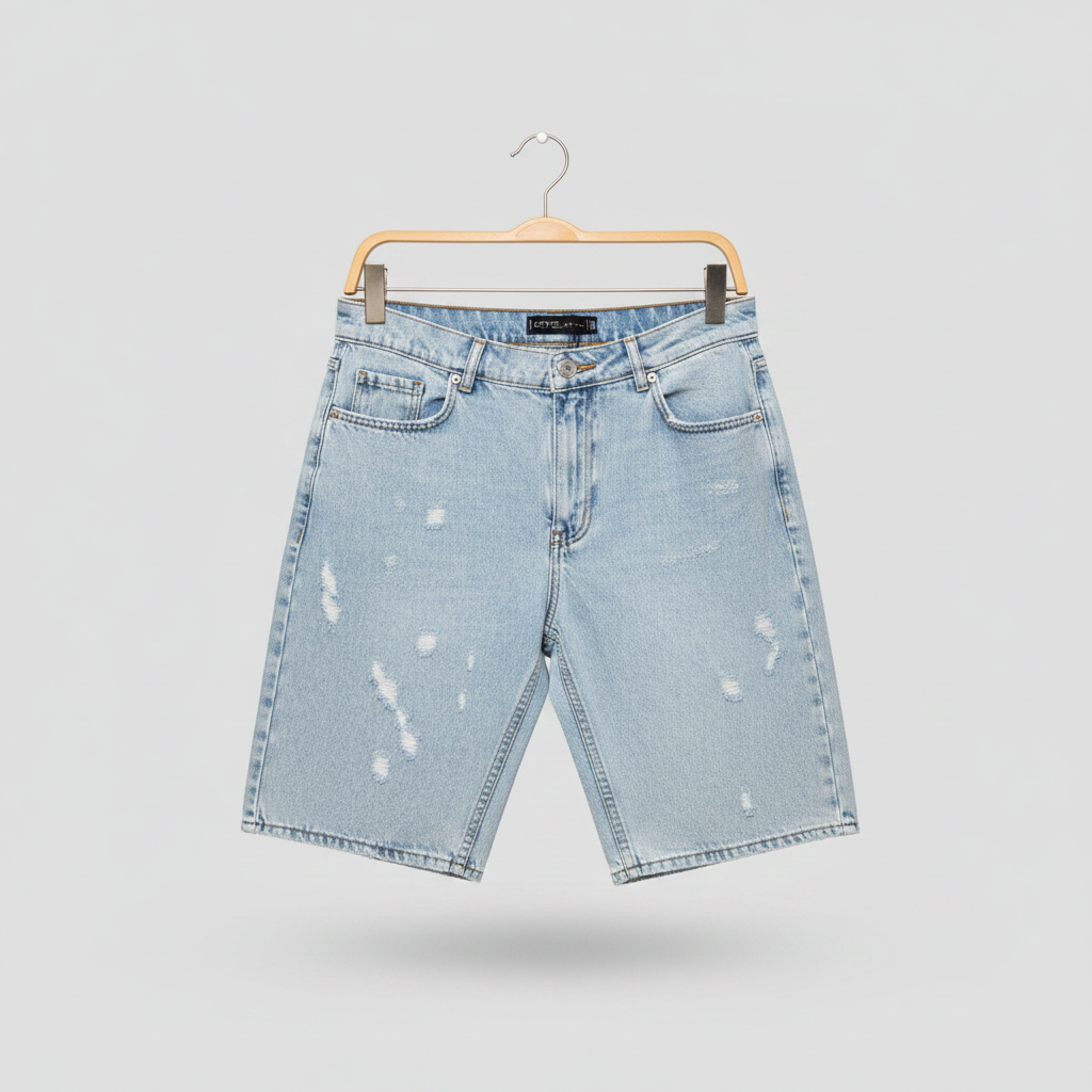 Naminal Denim Casual Short (Relax) - L.Blue