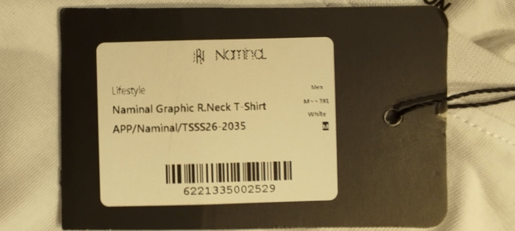 Naminal Graphic R.Neck T-Shirt (Regular) - White