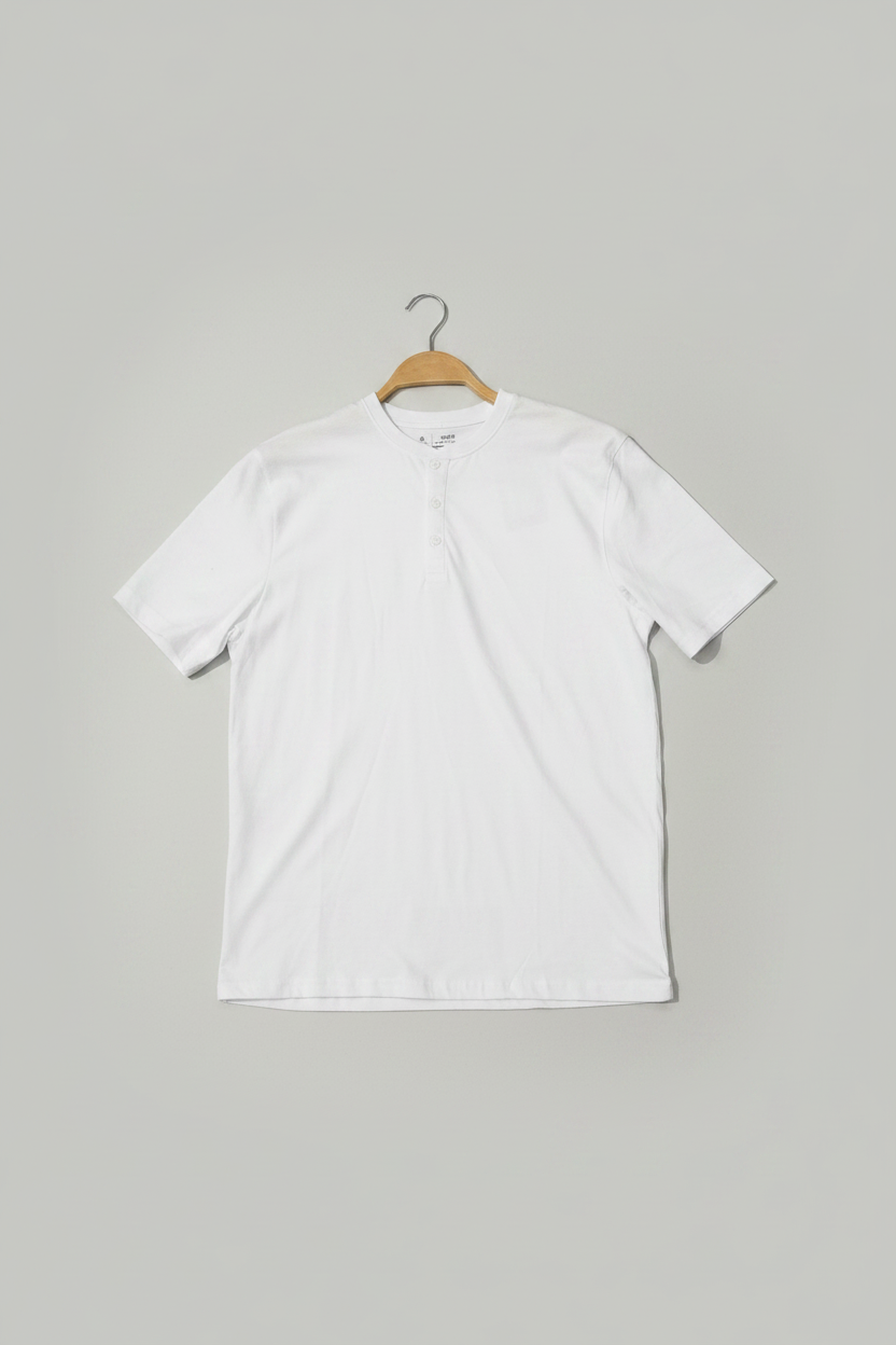 Naminal Print R.Neck T-Shirt (Regular) - White
