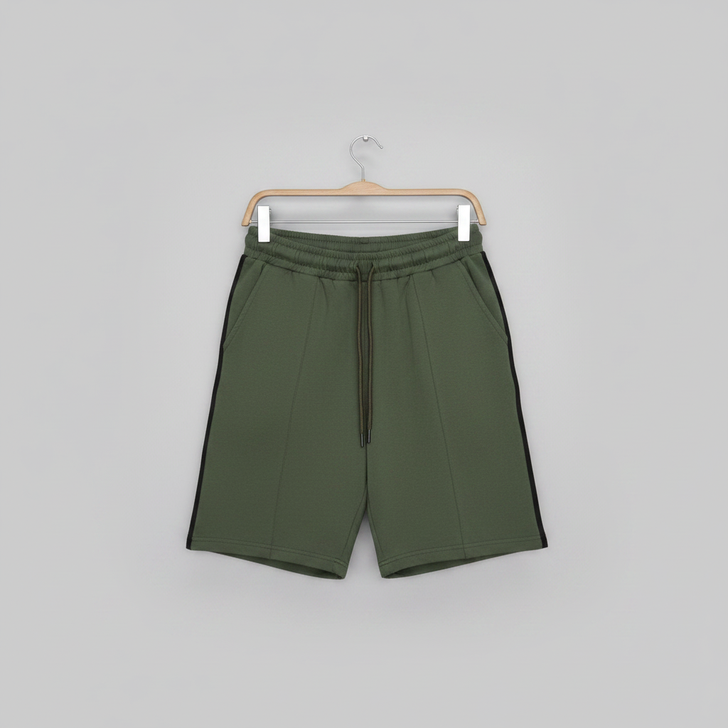 Naminal Crow Capri Short (Regular) - Olive*Black