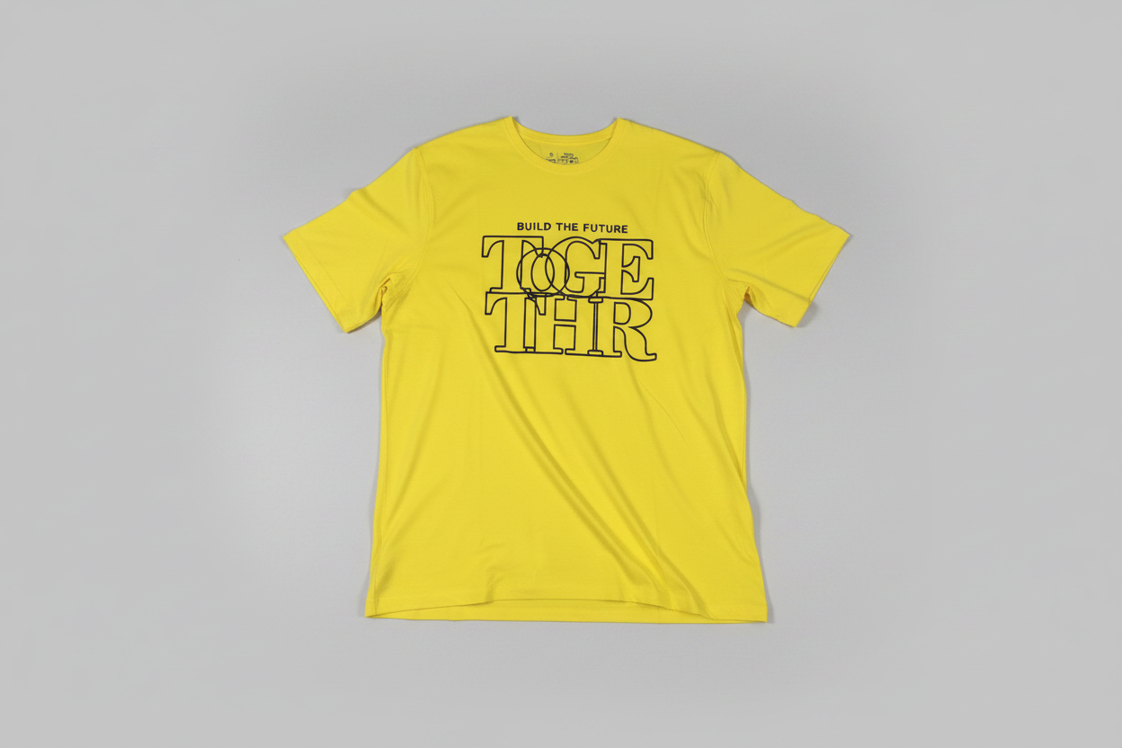 Naminal Graphic R.Neck T-Shirt (Regular) - Yellow