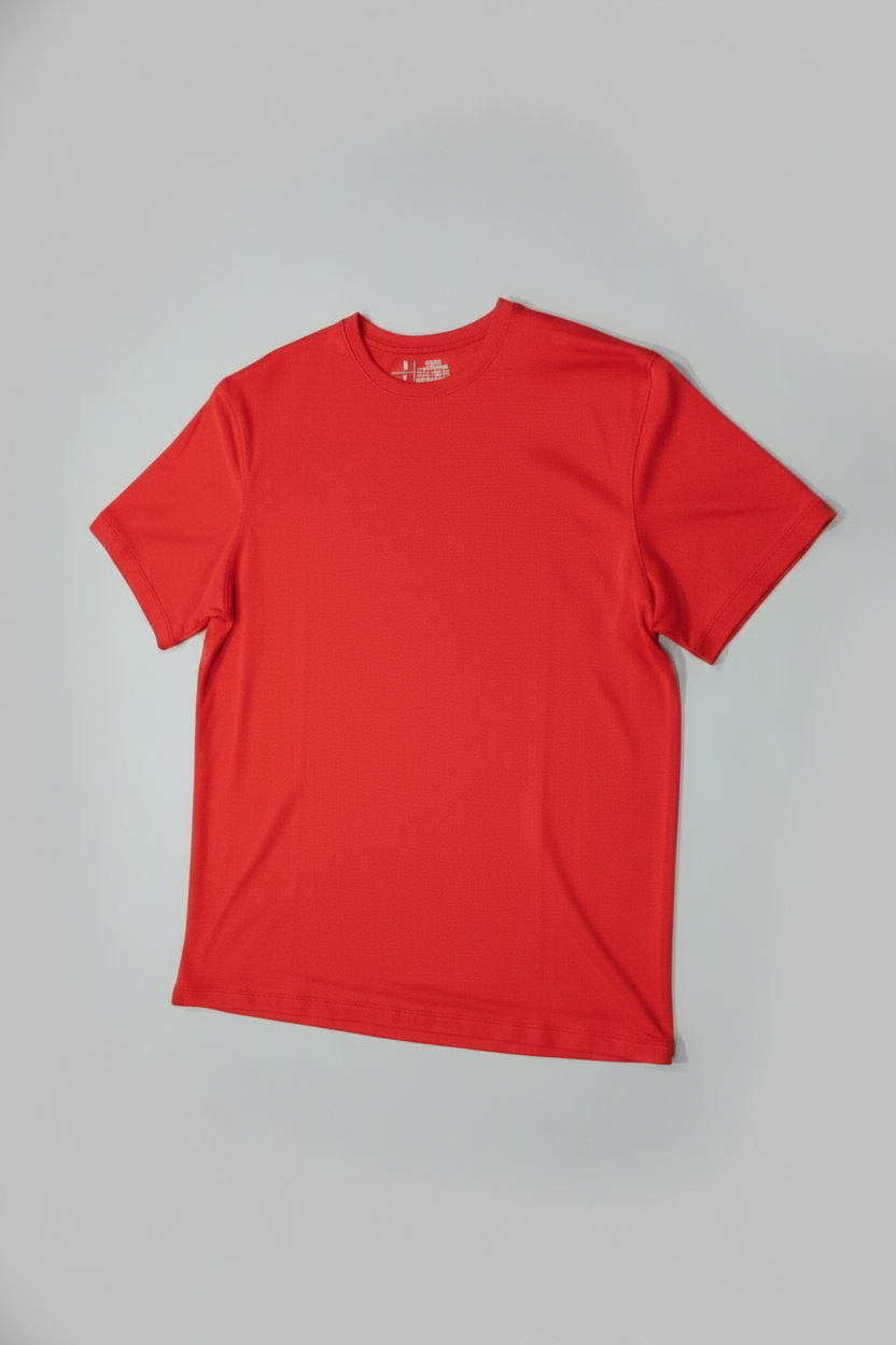Naminal Basic R.Neck T-Shirt (Regular) - RED