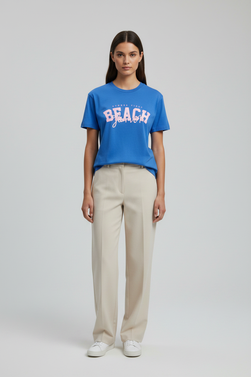 Naminal Graphic R.Neck T-Shirt (Oversize) - Zahry