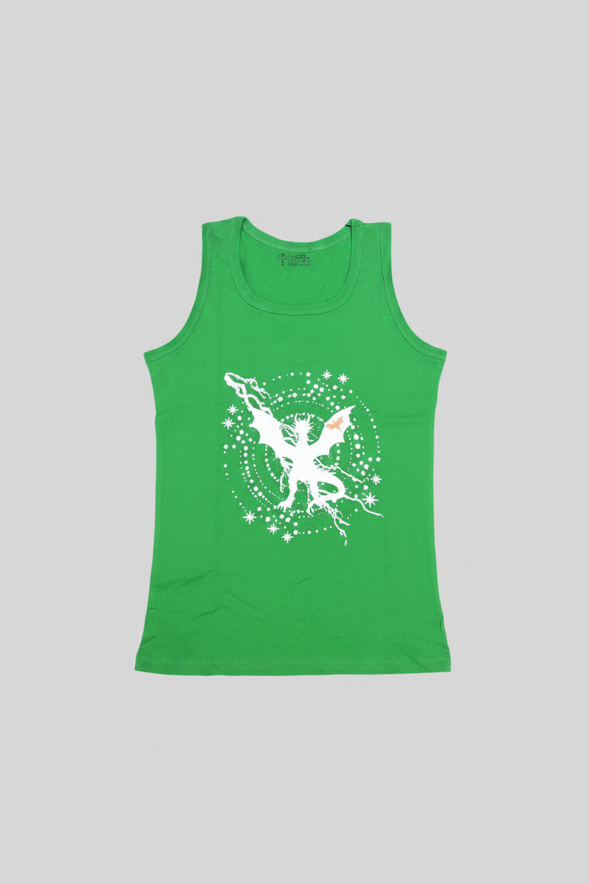Naminal Graphic Casual Tanktop (Regular) - D.Green