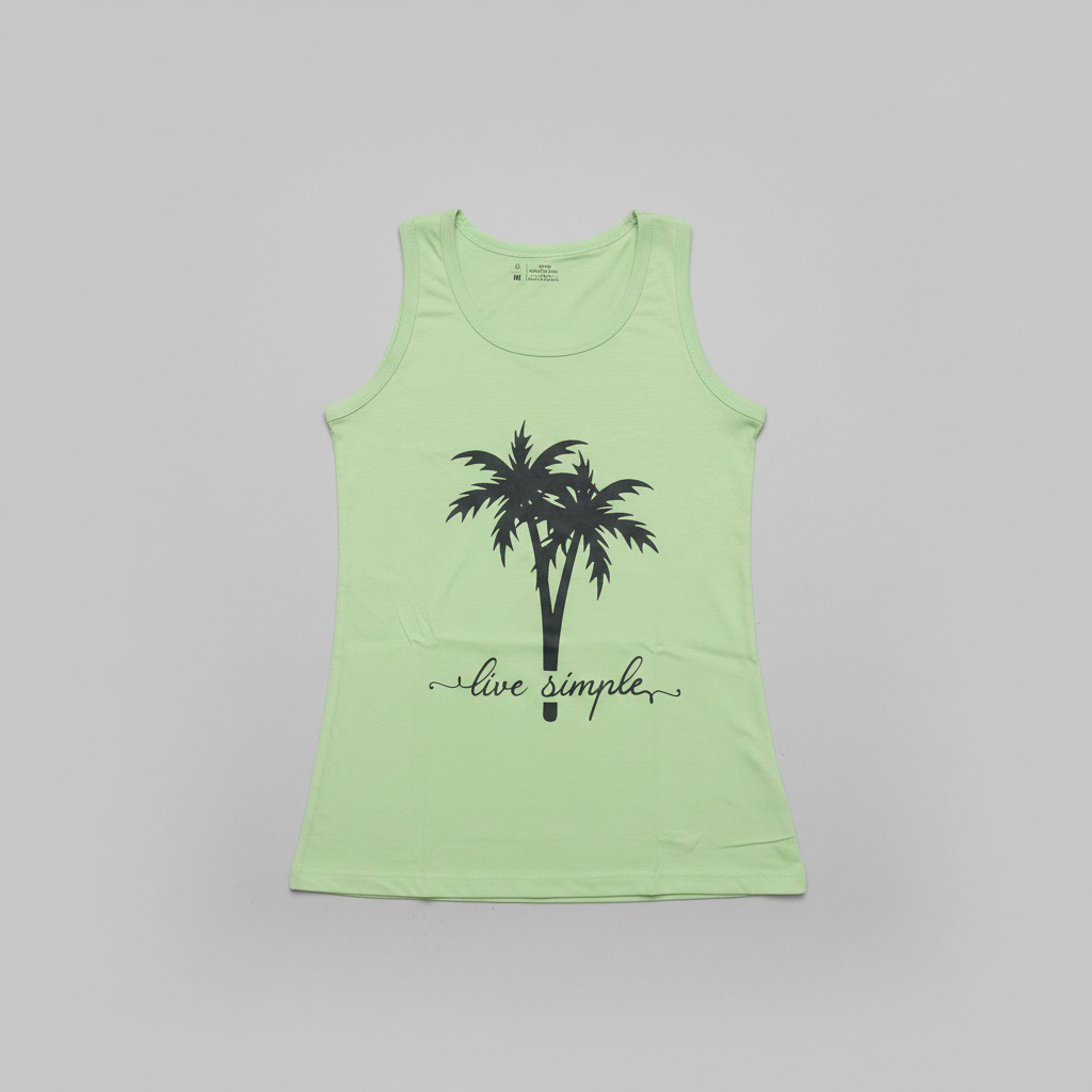 Naminal Graphic Casual Tanktop (Regular) - MINT GREEN