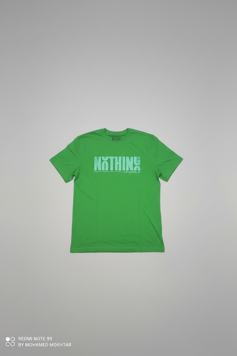 Naminal Graphic R.Neck T-Shirt (Regular) - Green