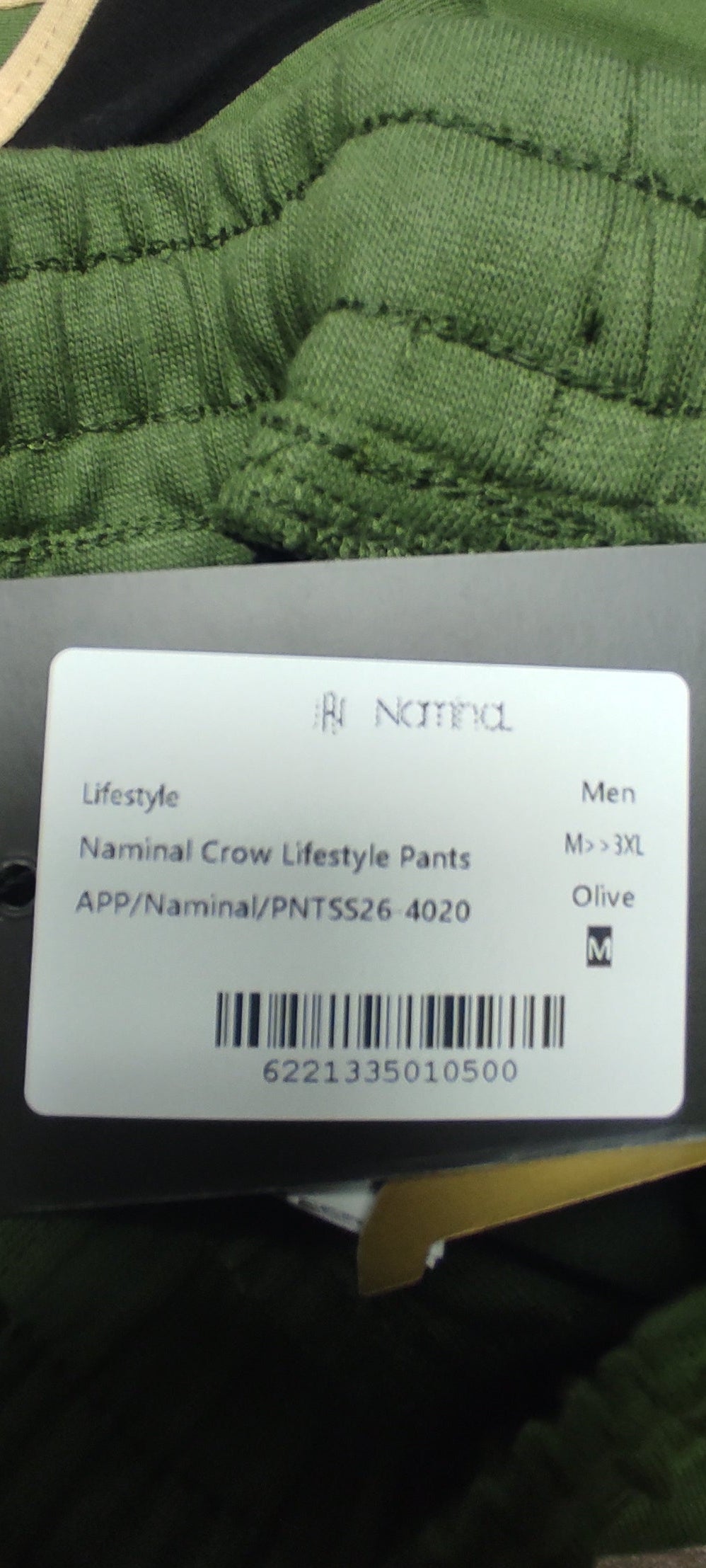 Naminal Crow Lifestyle Pants (Regular) - Olive