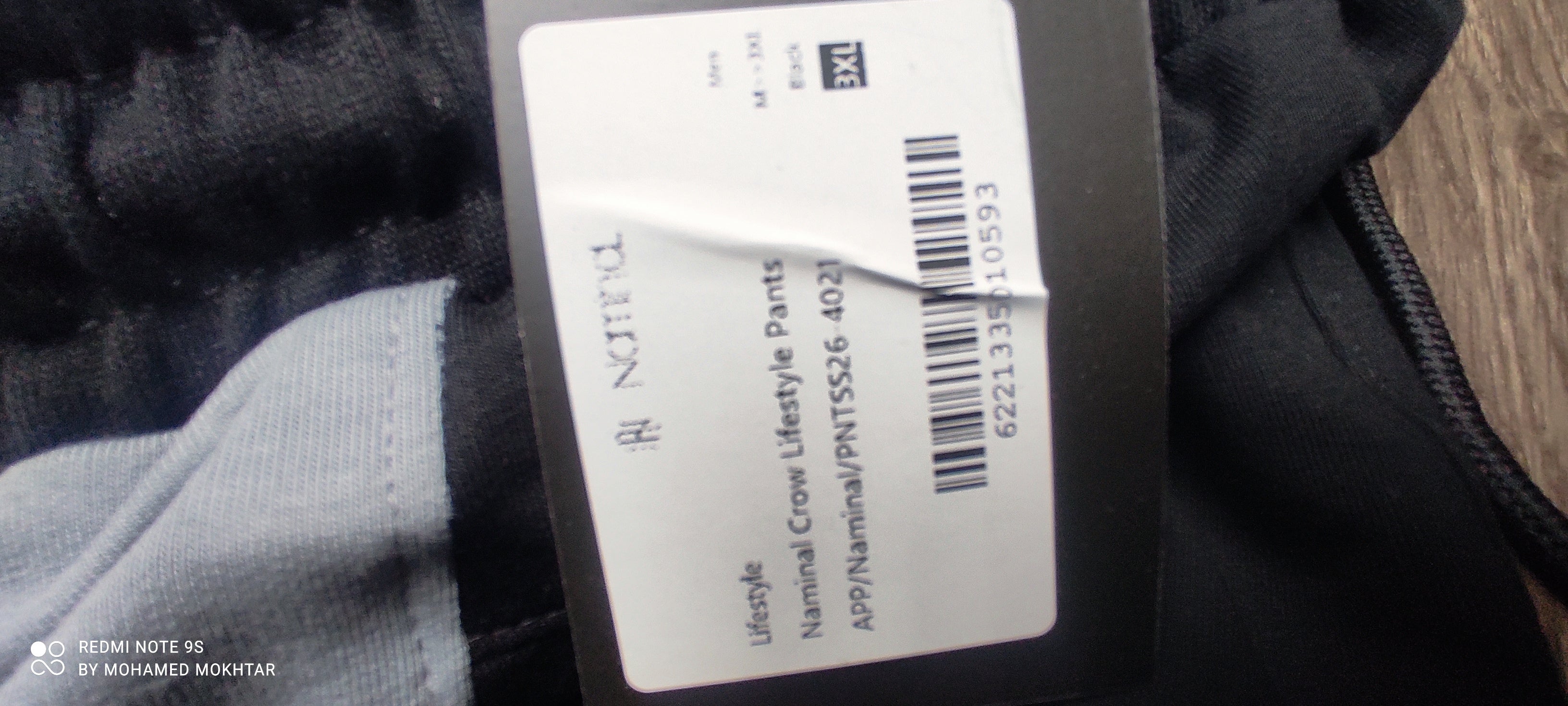 Naminal Crow Lifestyle Pants (Regular) - Black