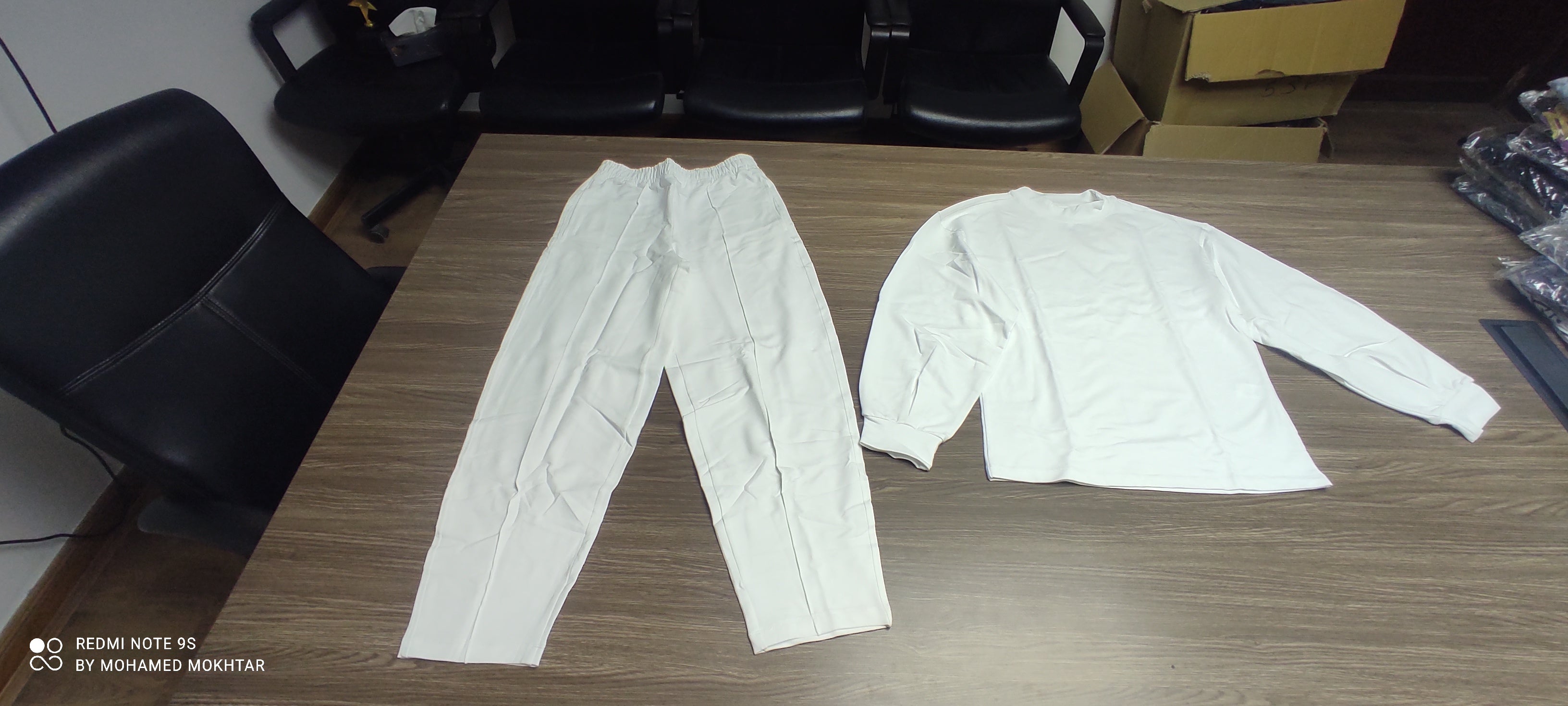 Naminal Basic Casual Set (Relax) - White