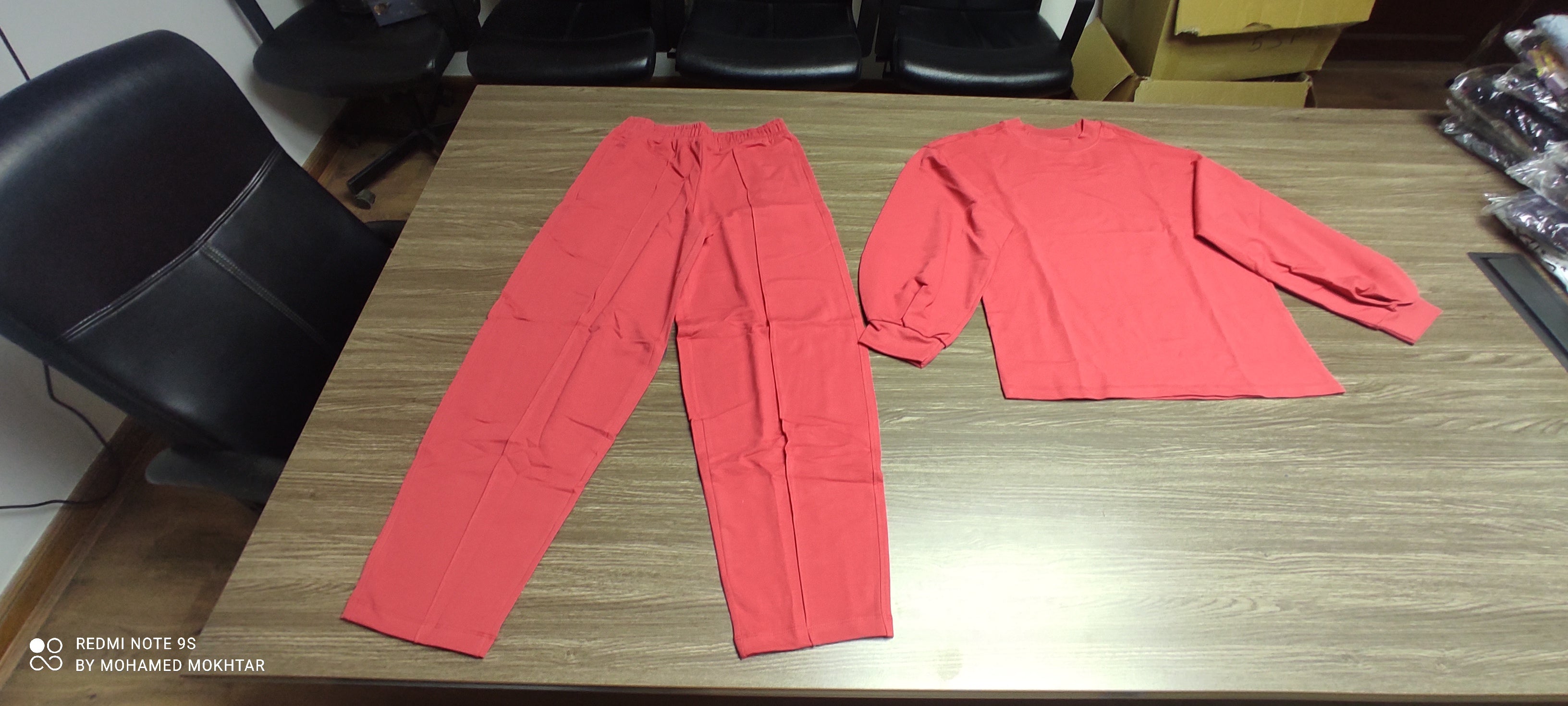 Naminal Basic Casual Set (Relax) - Red