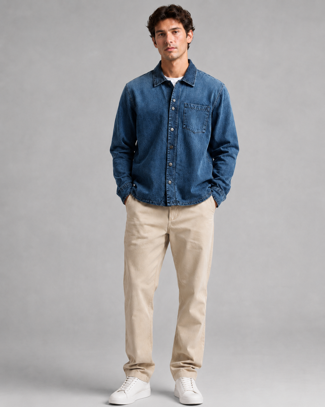 Naminal Basic Casual Jacket (Regular) - Navy