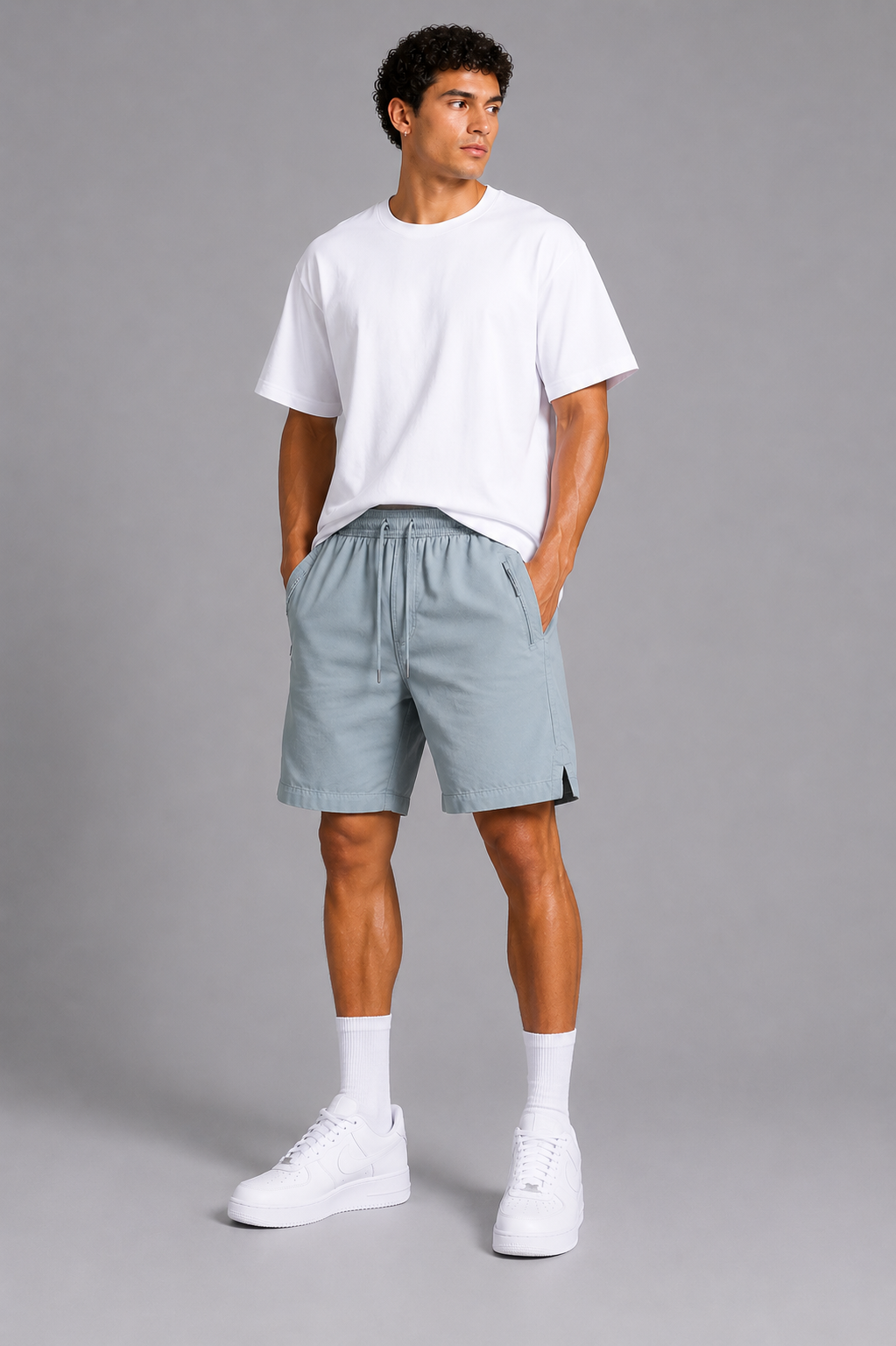 Naminal Basic Casual Short (Regular) - Grey