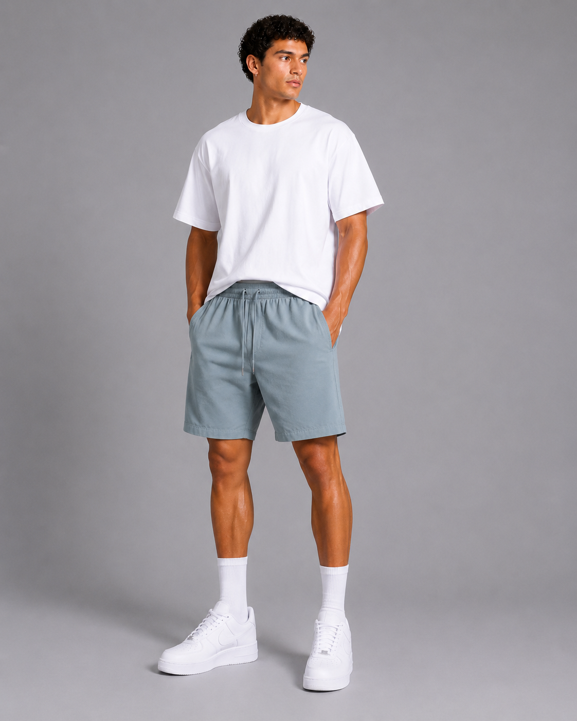 Naminal Basic Casual Short (Regular) - Grey