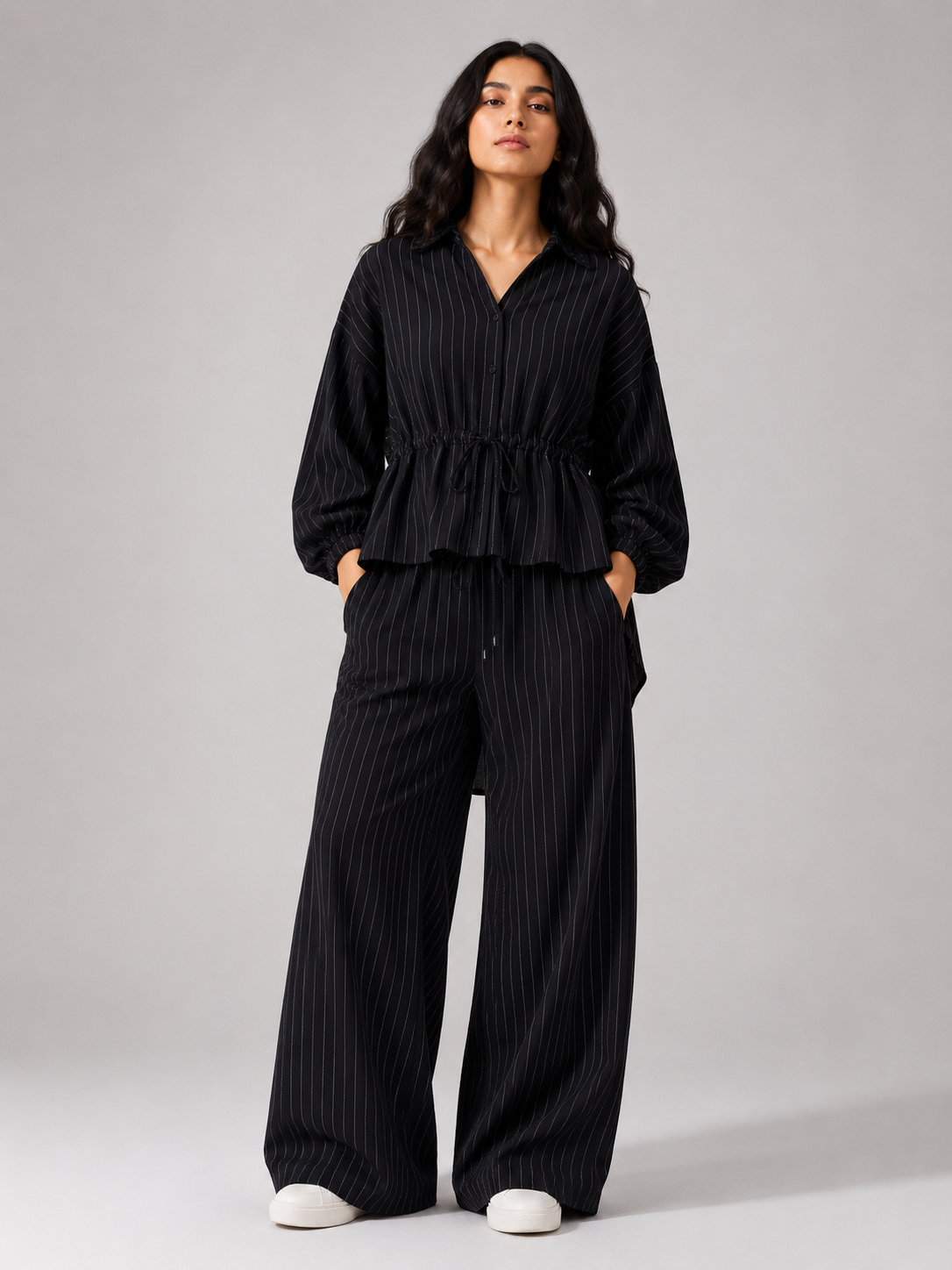 Naminal Basic J.suit Set (Relax) - Black
