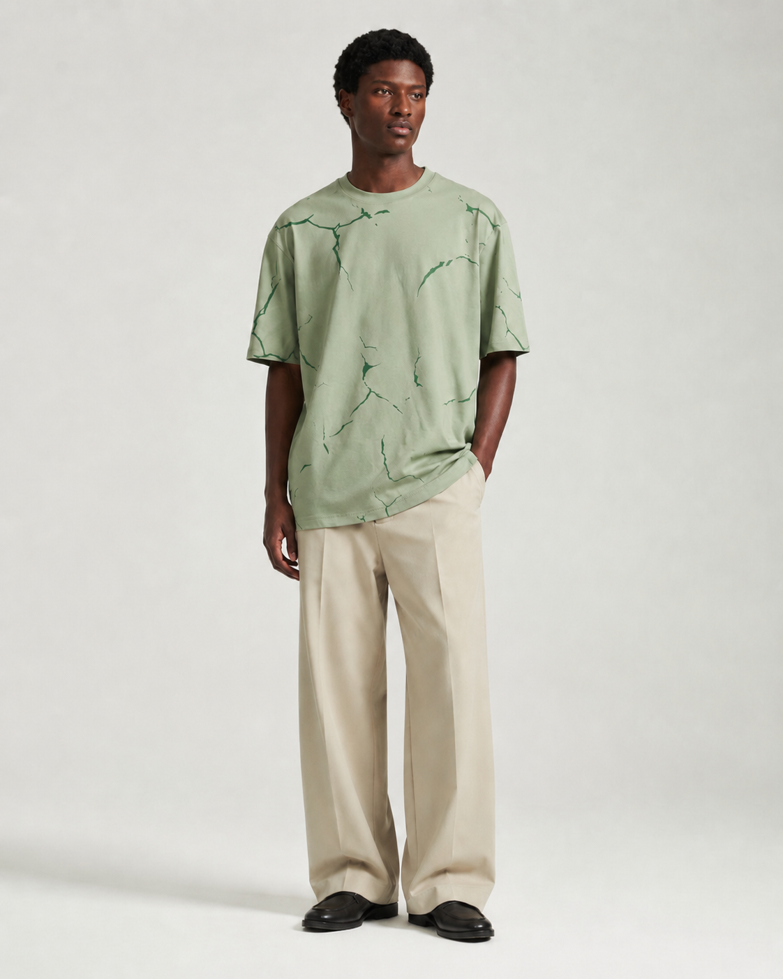 Naminal F.cover Casual T-Shirt (Regular) - Mint