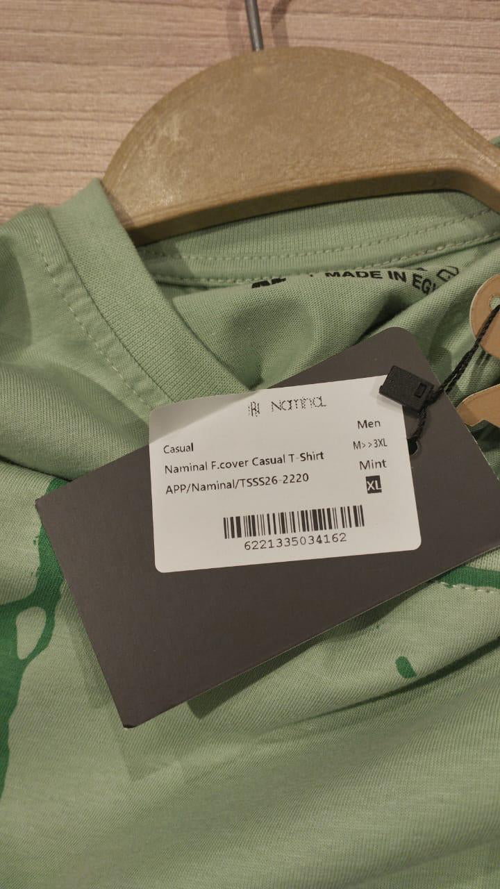 Naminal F.cover Casual T-Shirt (Regular) - Mint