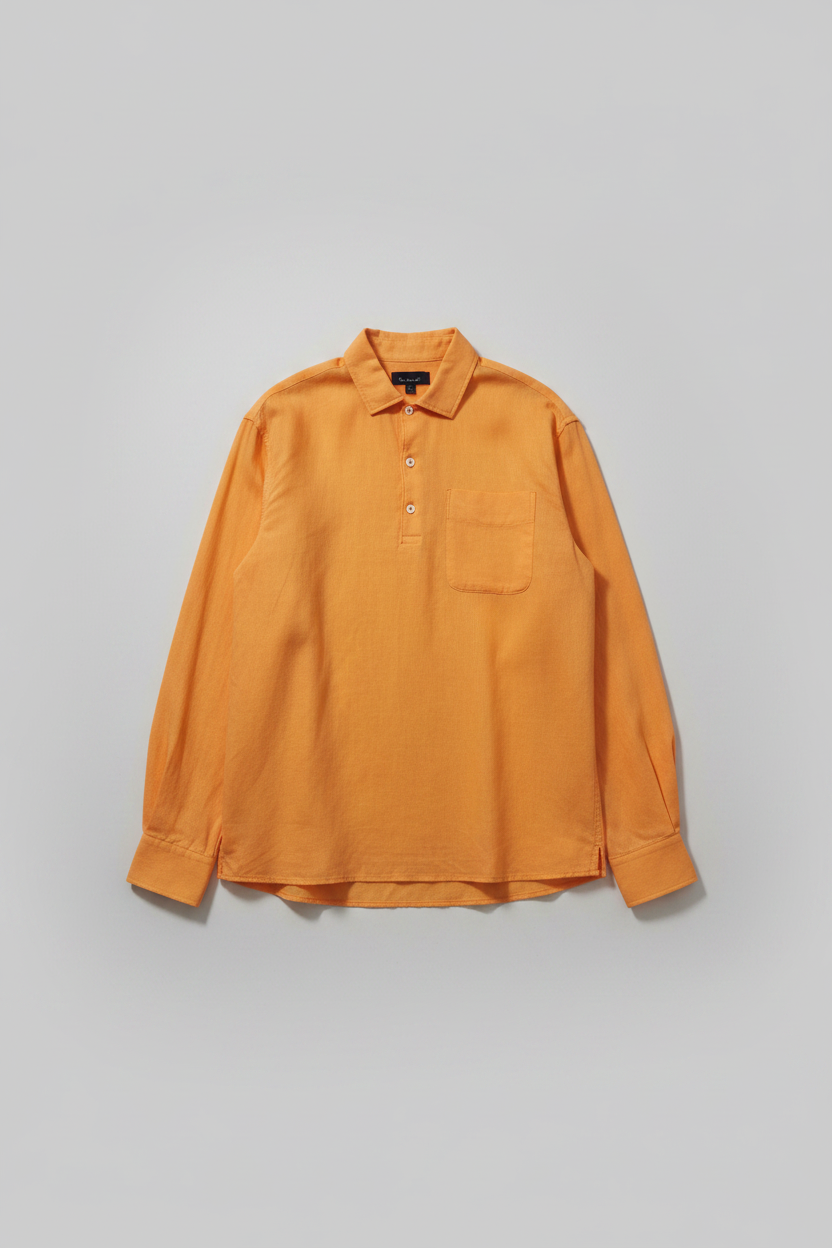 Naminal Basic Casual Shirt (Regular) - Orange