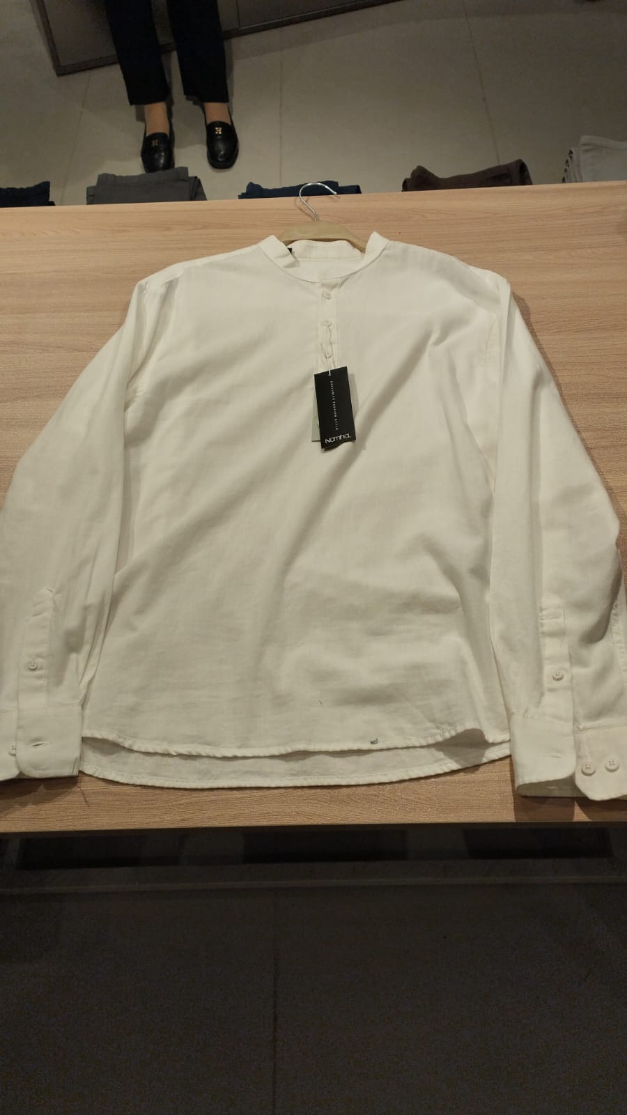 Naminal Basic Casual Shirt (Regular) - White