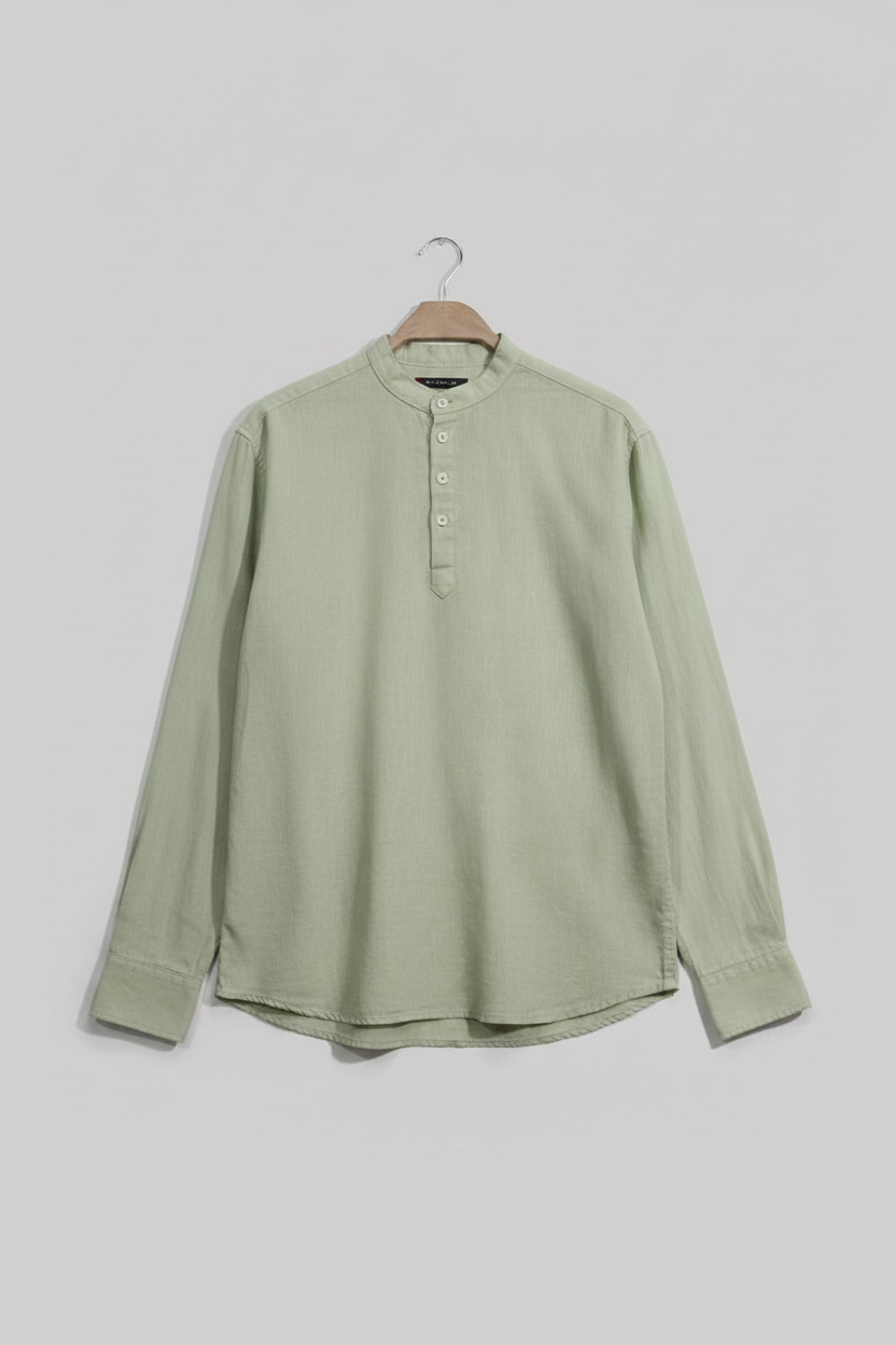 Naminal Basic Casual Shirt (Regular) - Mint