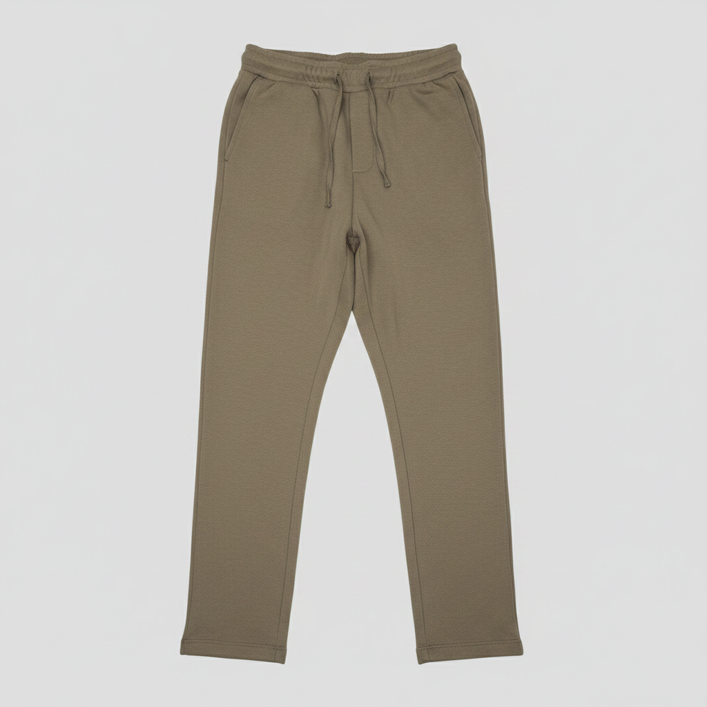Naminal Basic Casual Pants (Straight) - Camel