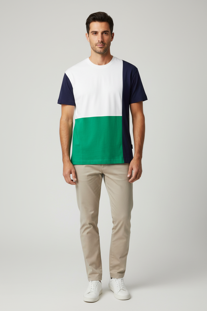 Naminal Crow R.Neck T-Shirt (Oversize) - White*Black*Silver