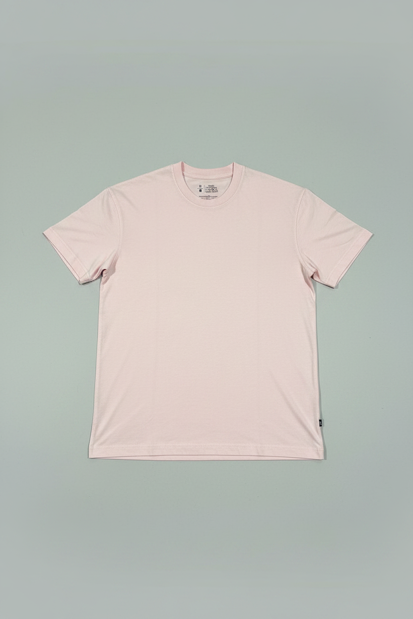 Naminal Basic R.Neck T-Shirt (Oversize) - Rose