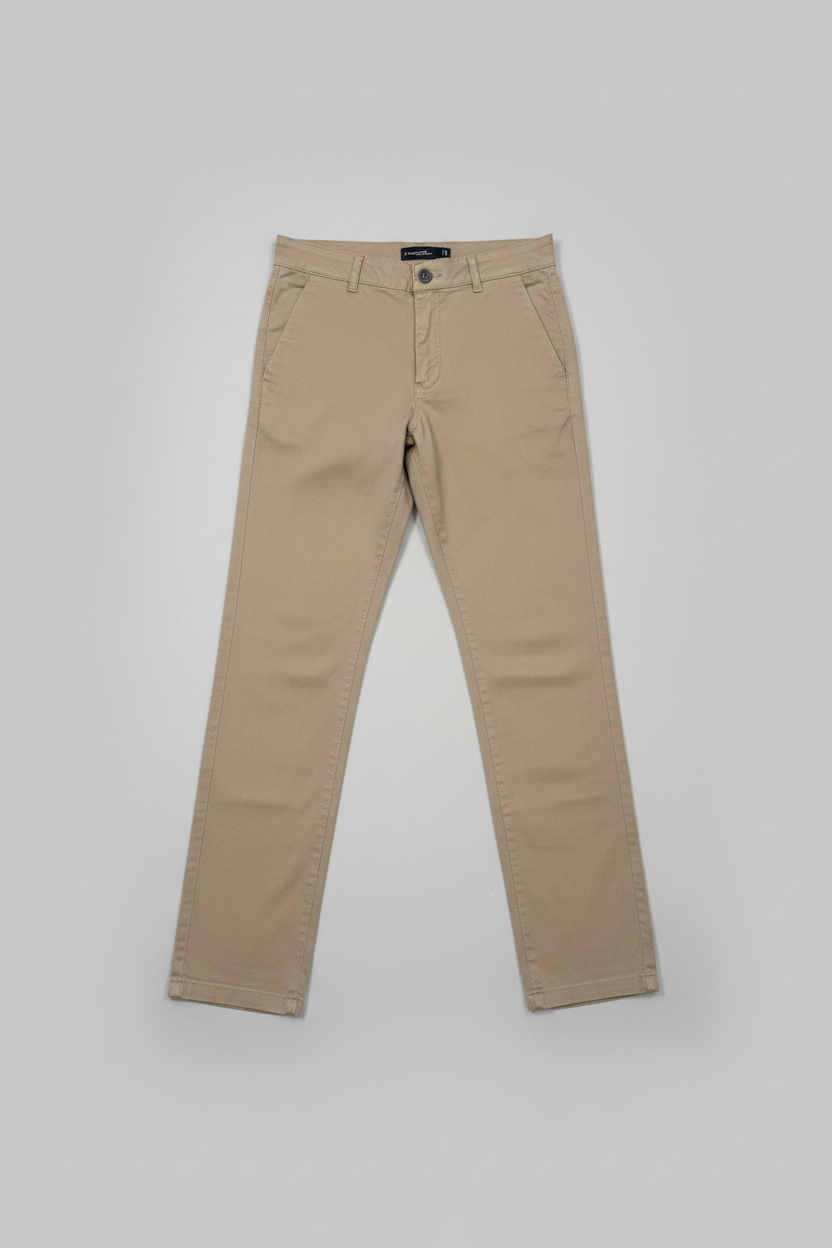 Naminal Basic Casual Pants (Regular) - Camel