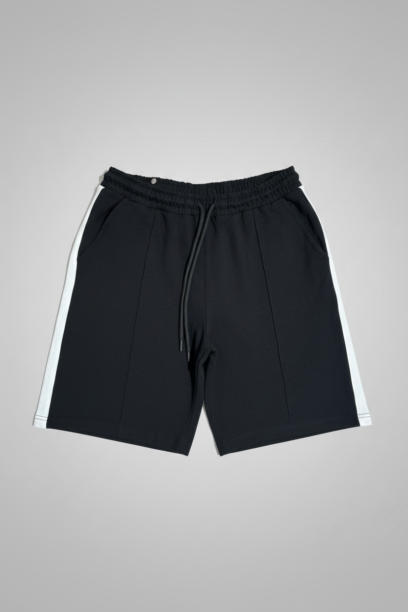 Naminal Crow Capri Short (Regular) - Black*White