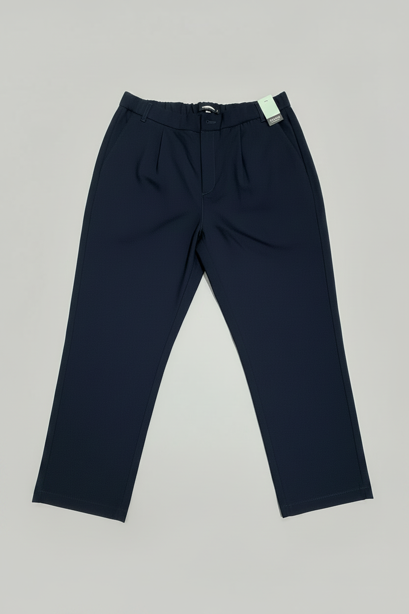 Naminal Basic Classic Pants (Wide Leg) - Navy