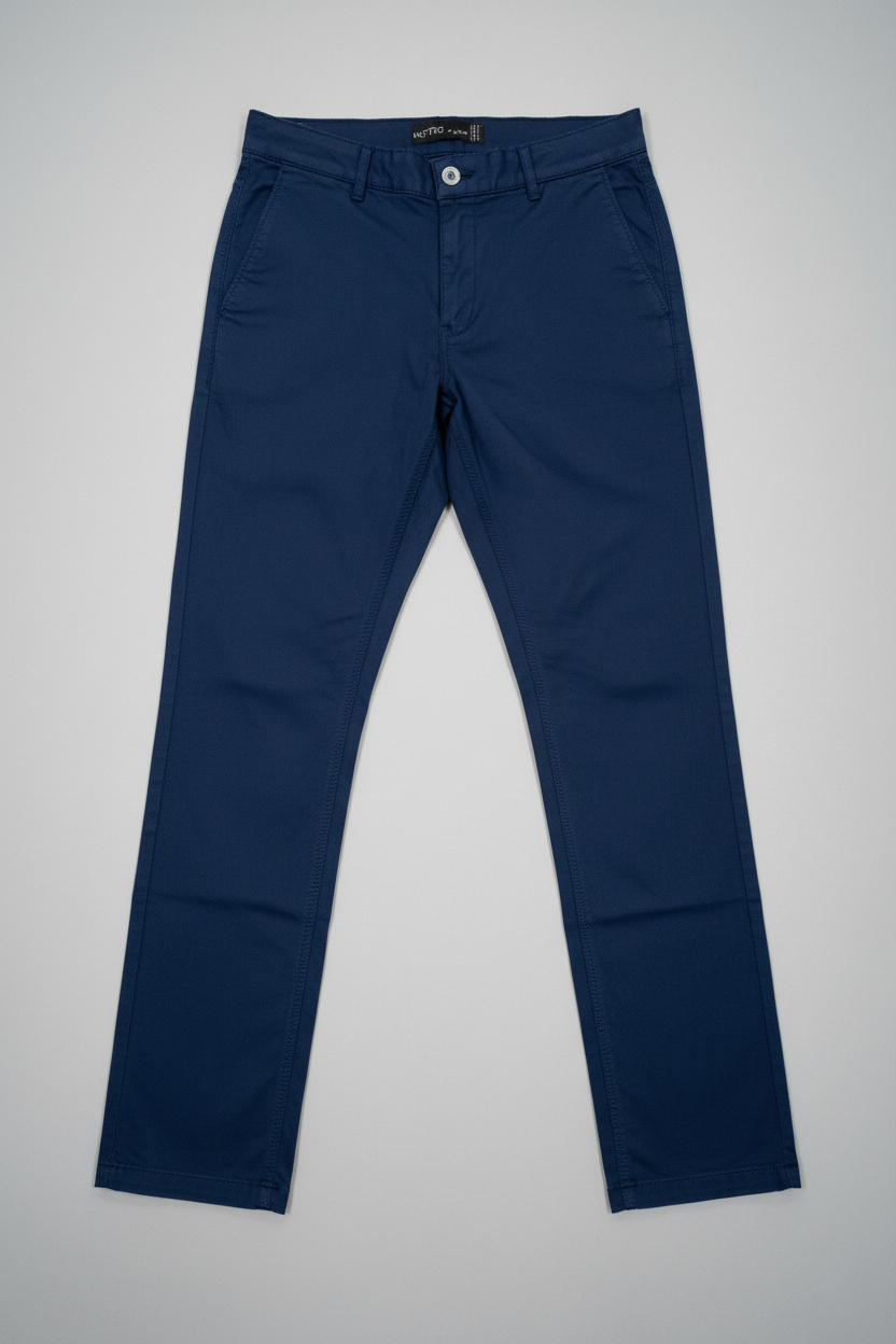 Naminal Basic Casual Pants (Regular) - Blue