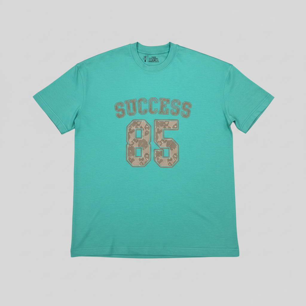 Naminal Graphic R.Neck T-Shirt (Oversize) - L.Green
