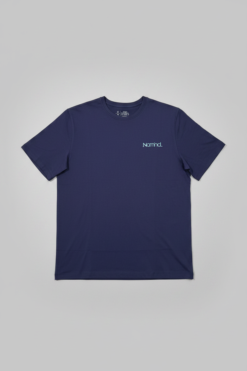 Naminal Graphic R.Neck T-Shirt (Regular) - Navy