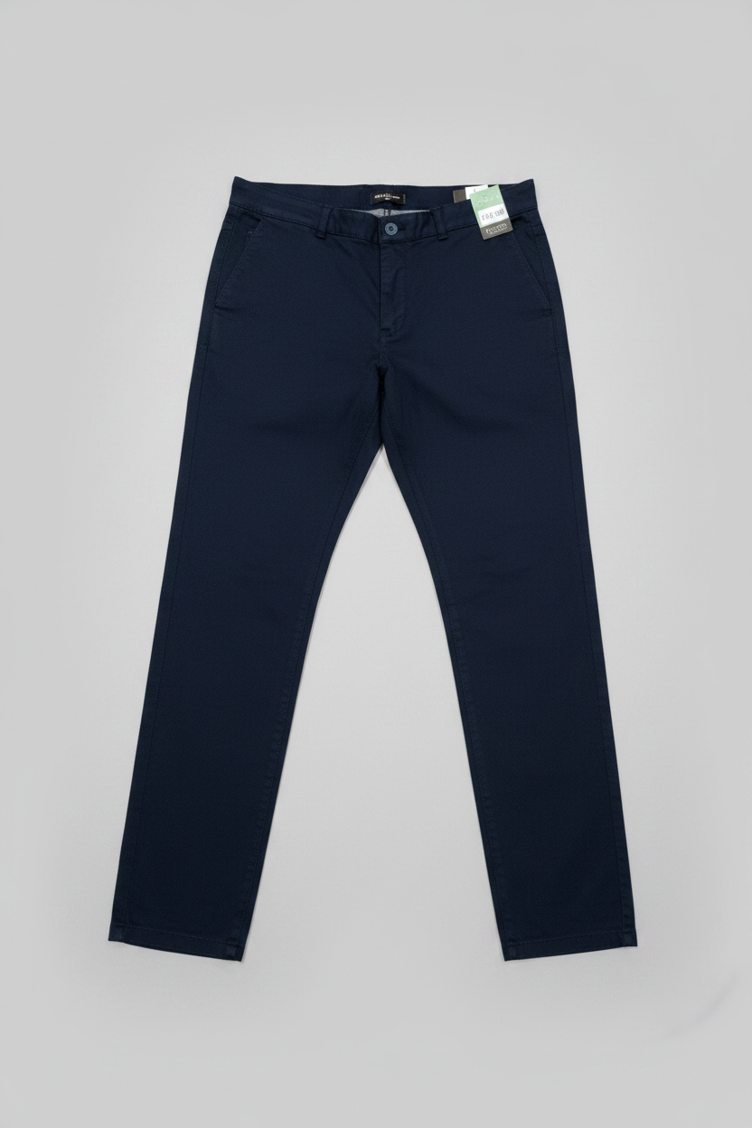 Naminal Basic Casual Pants (Regular) - Navy