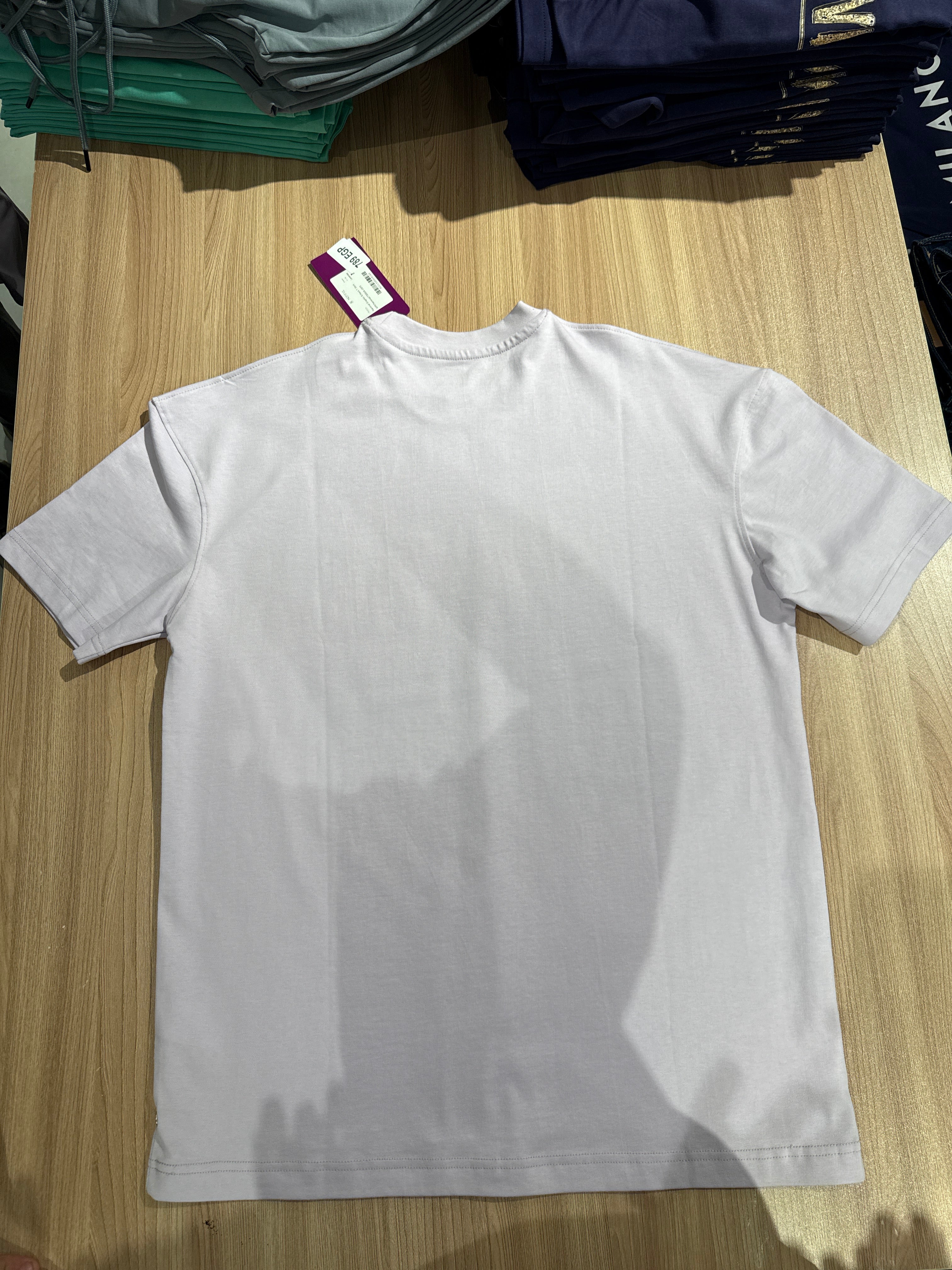Naminal Graphic R.Neck T-Shirt (Oversize) - Lavender
