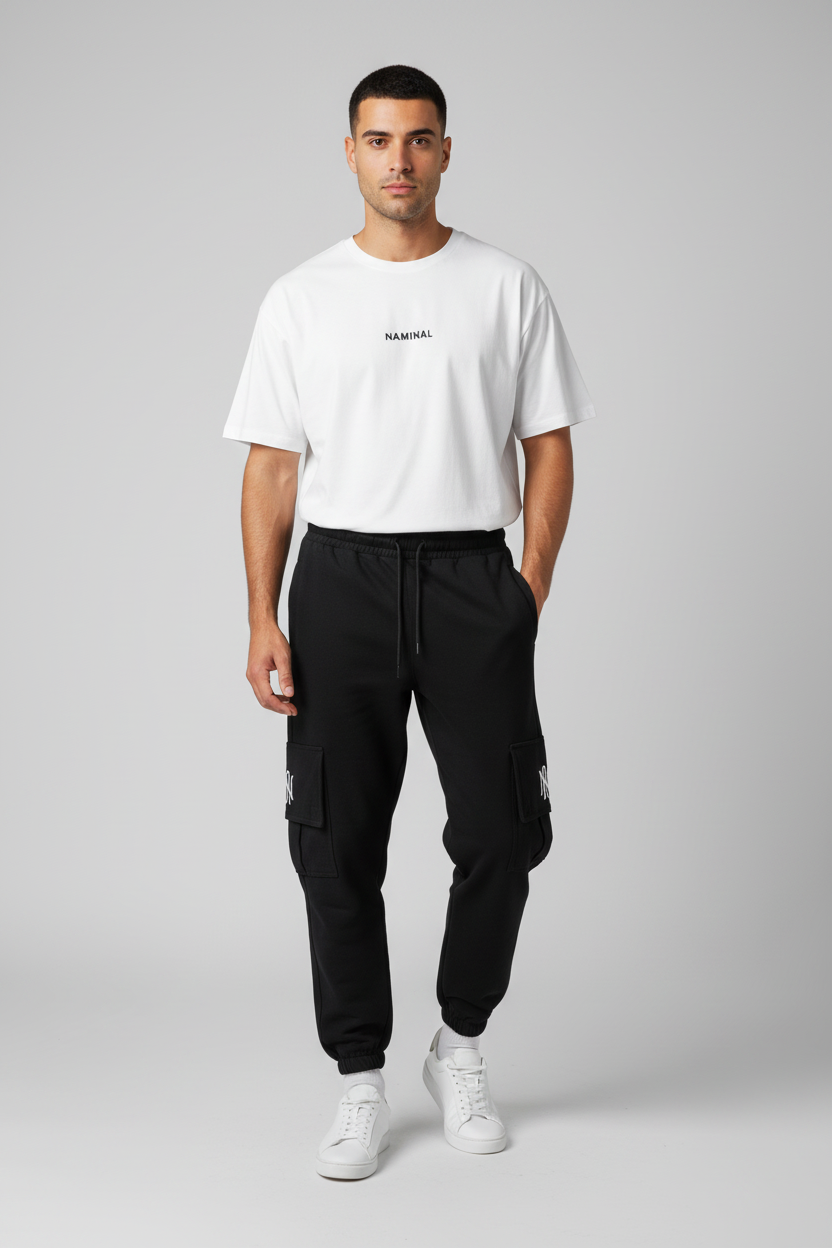 Naminal Crow Lifestyle Pants (Oversize) - Black