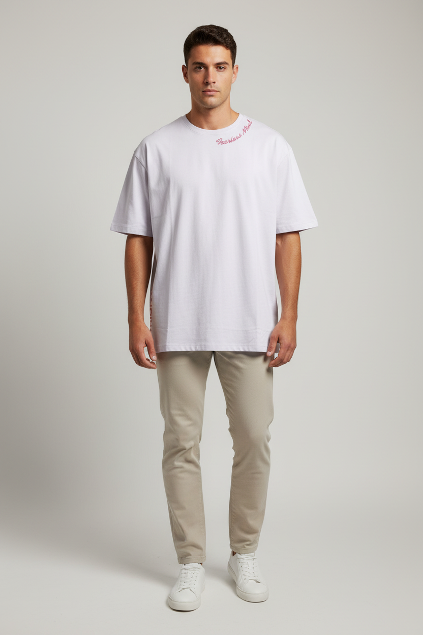 Naminal Graphic R.Neck T-Shirt (Regular) - L.Purple